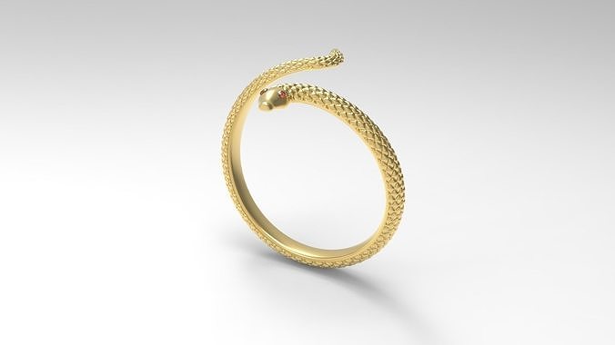 snake ring Free 3D model