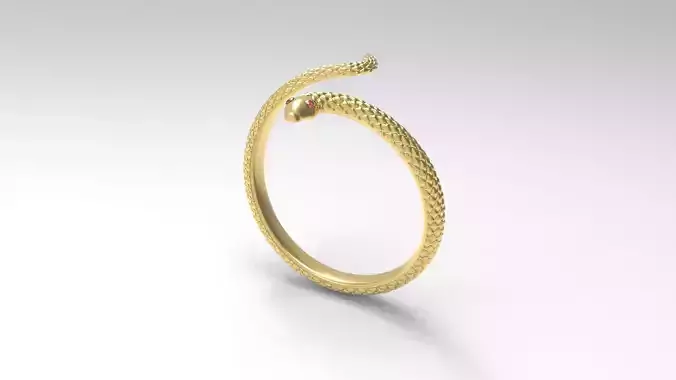 snake ring