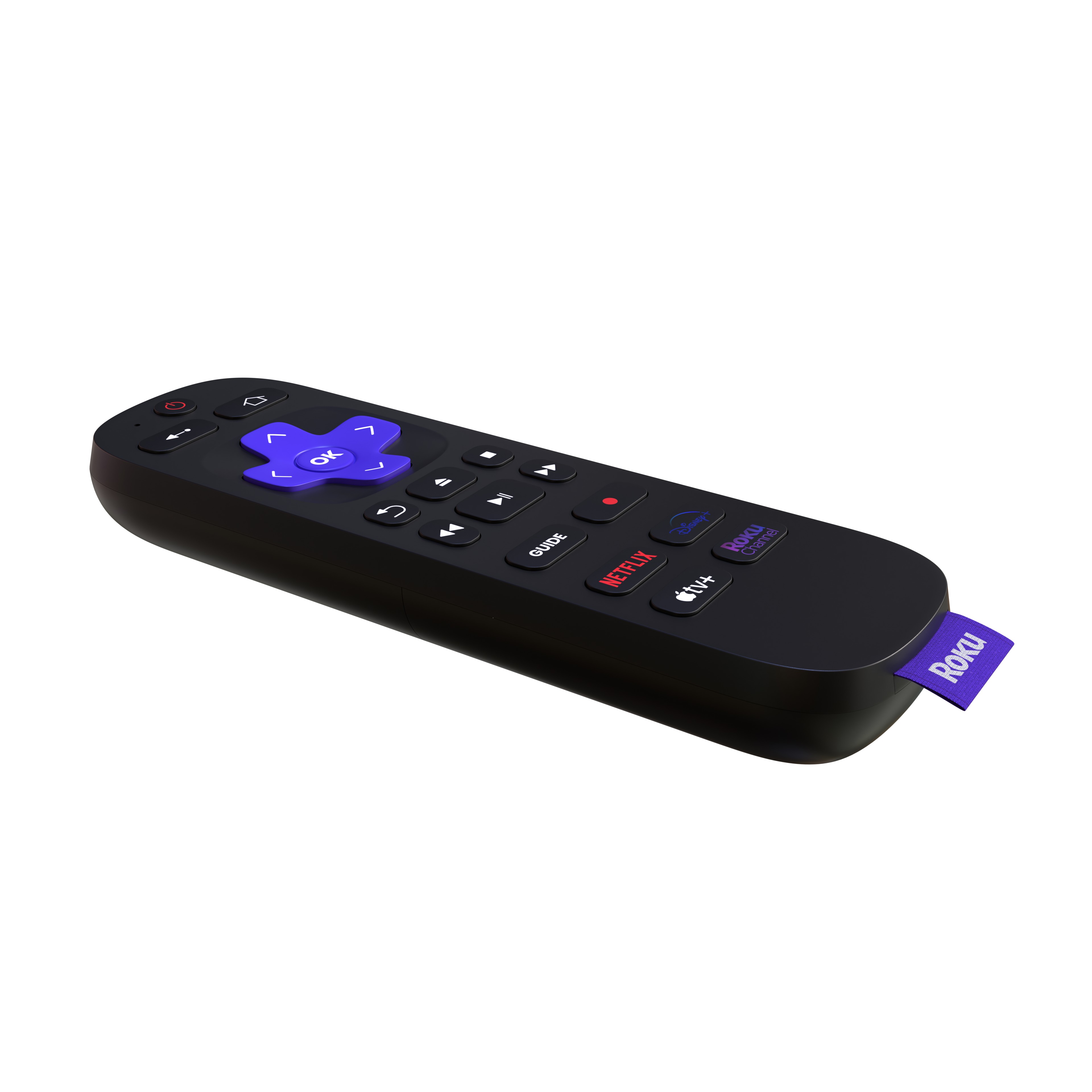 Roku Remote Control 3D model_2