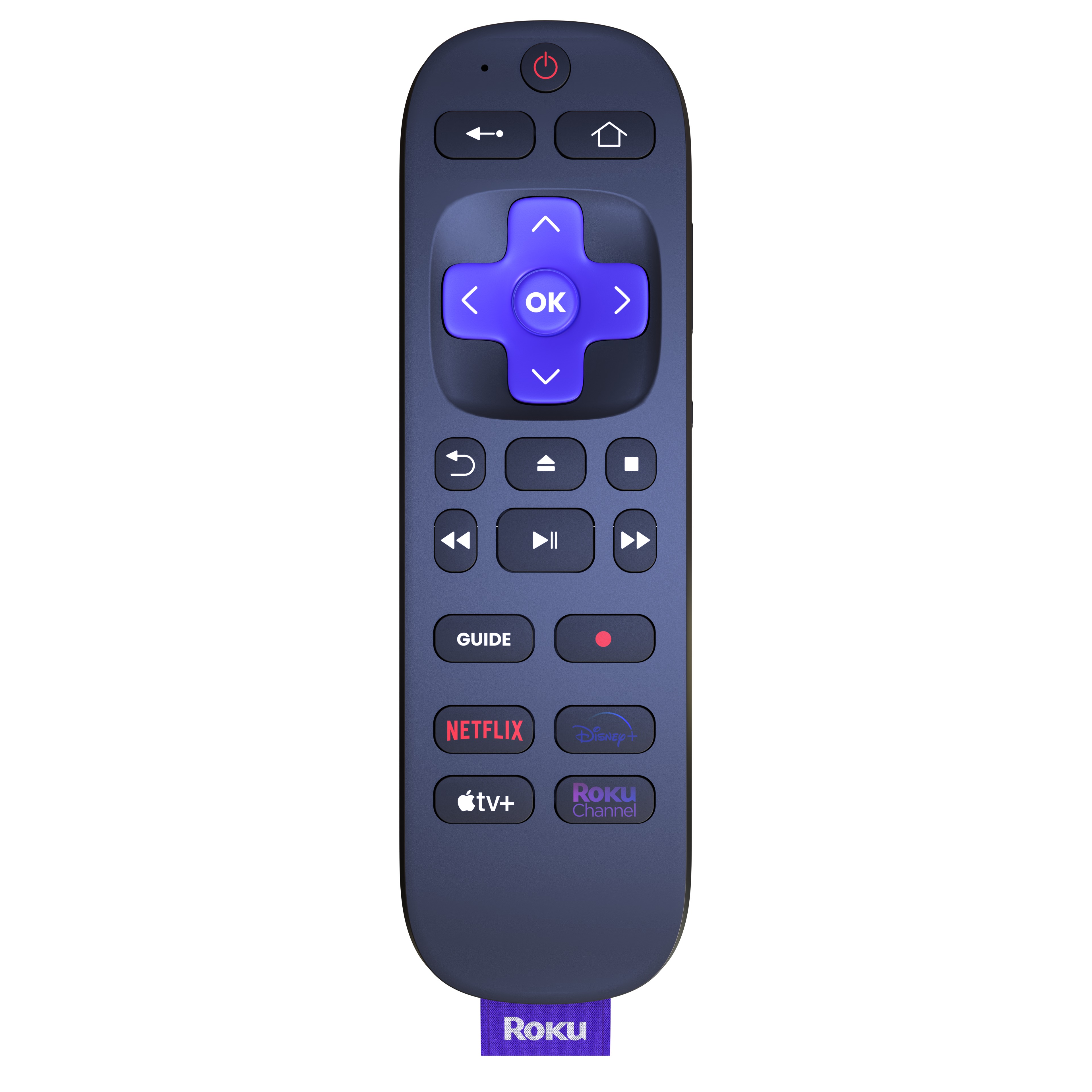 Roku Remote Control 3D model_4