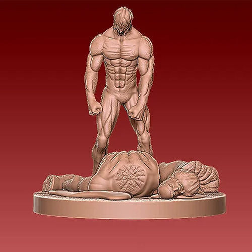 Attack Titan Attack on Titan  3D print model