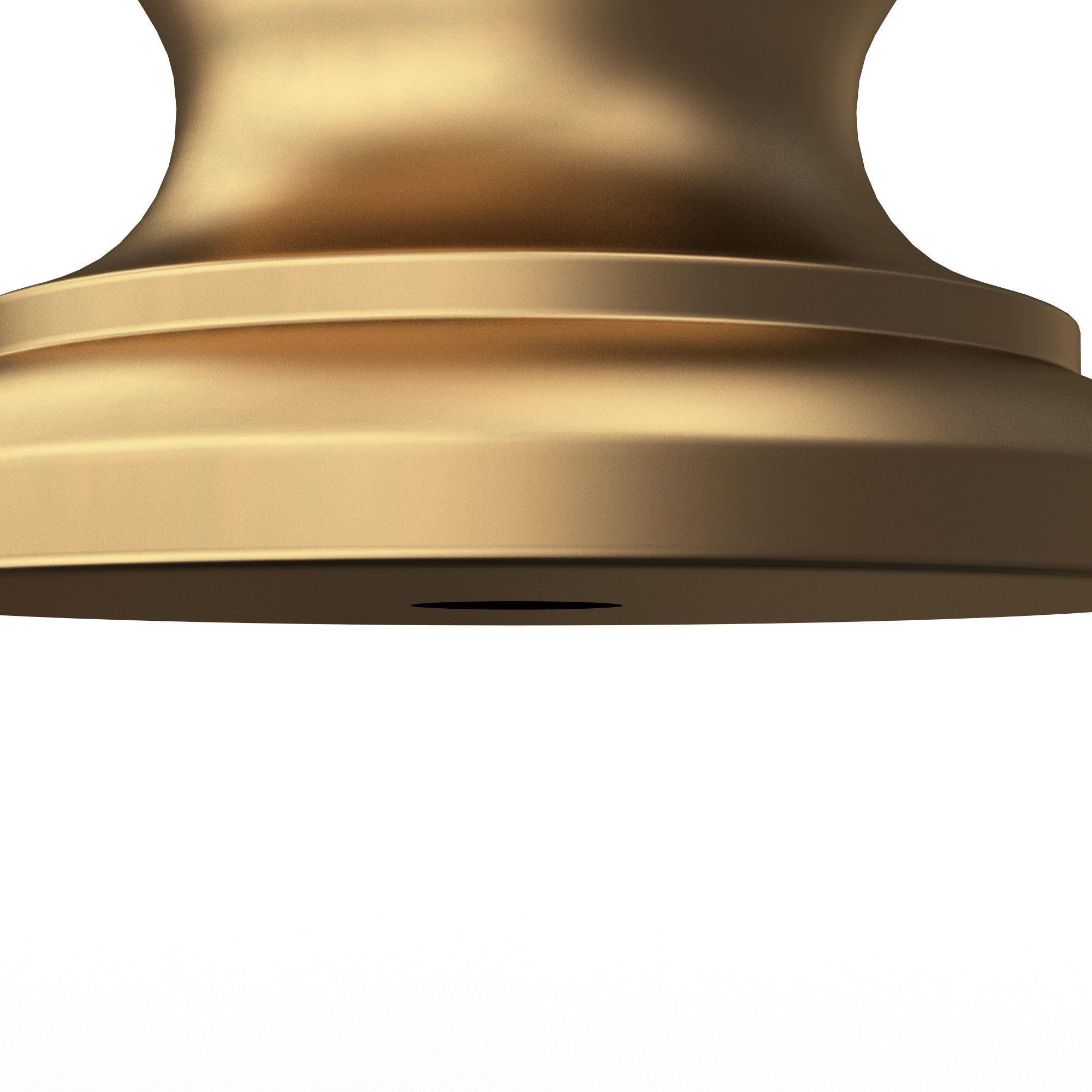 Carved Finial Knob 01 Low-poly 3D model_3