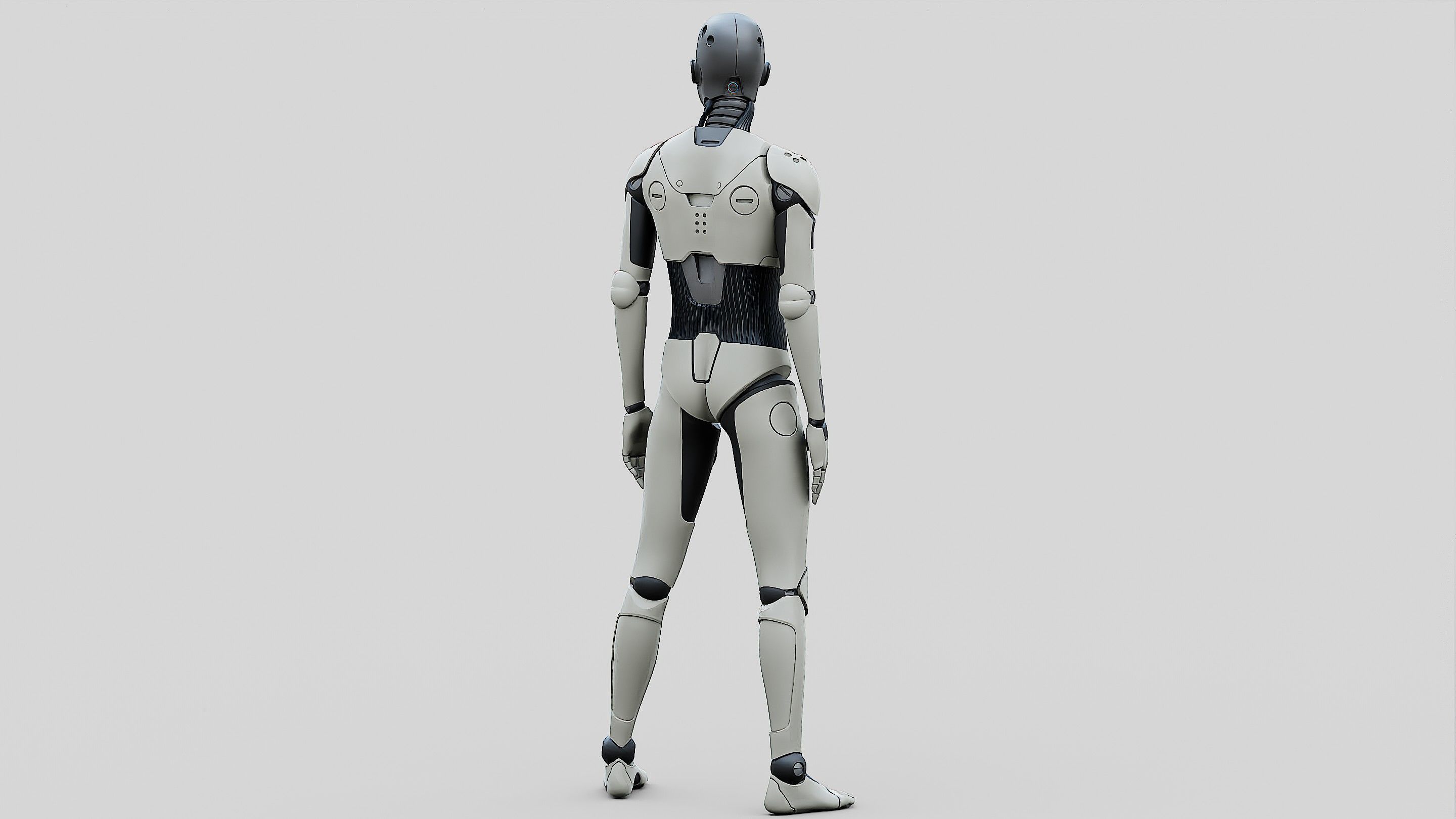 HUMANOID ORPHEUS-D Rigged for Unreal Engine - Unity - MIXAMO 3D model_15