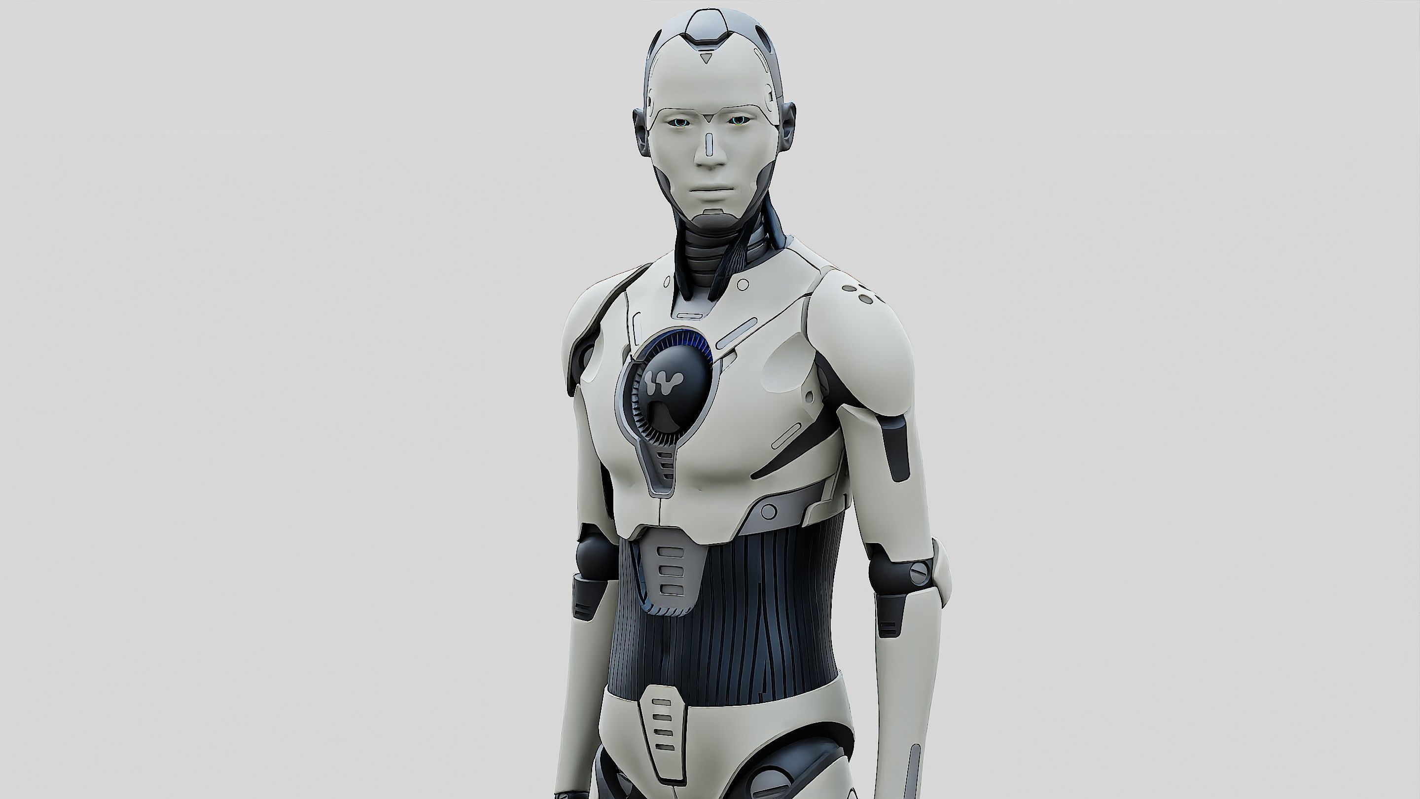HUMANOID ORPHEUS-D Rigged for Unreal Engine - Unity - MIXAMO 3D model_23