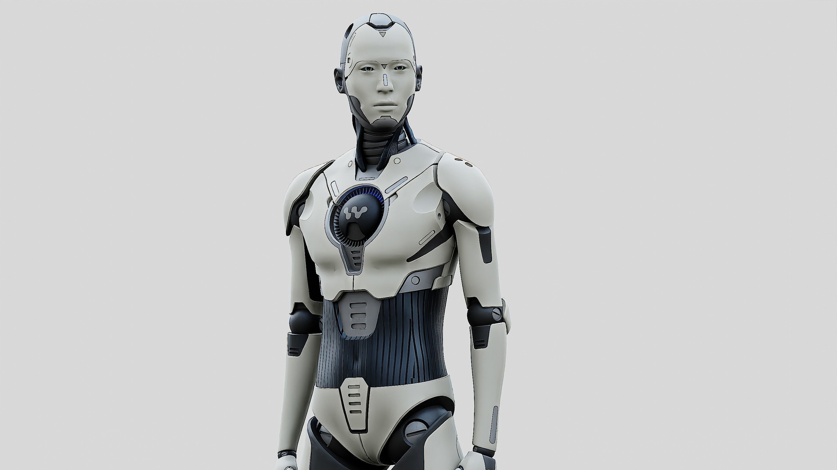 HUMANOID ORPHEUS-D Rigged for Unreal Engine - Unity - MIXAMO 3D model_2