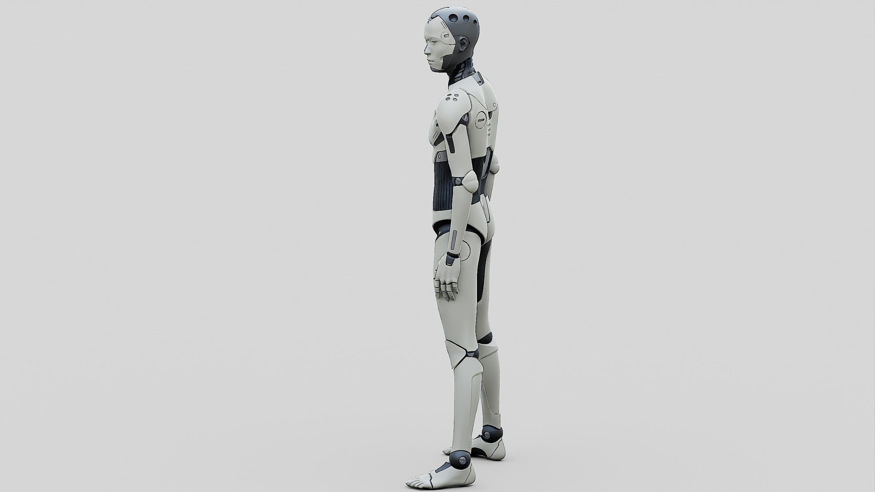 HUMANOID ORPHEUS-D Rigged for Unreal Engine - Unity - MIXAMO 3D model_9