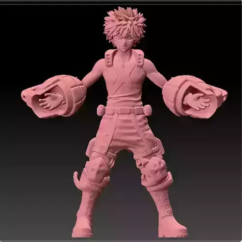 Bakugo My Hero Academia  3D print model