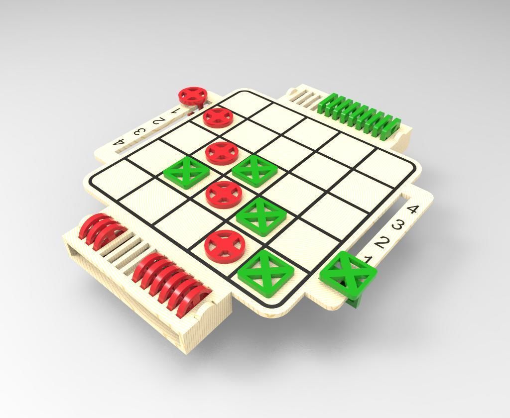 Board Game for Kids and Adults 3D print model_1