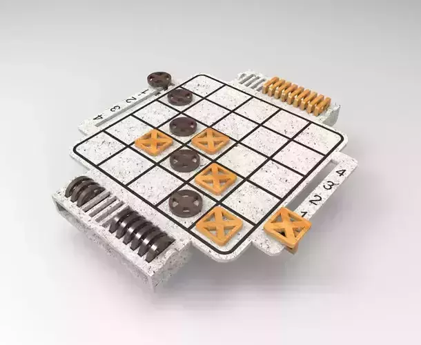 Board Game for Kids and Adults 3D print model