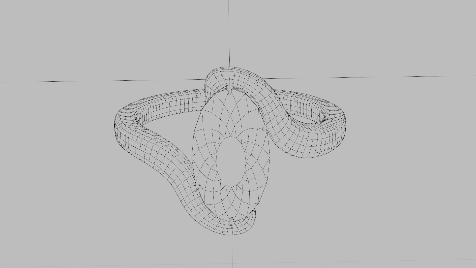 2 diamend rings 3D Model Collection_3