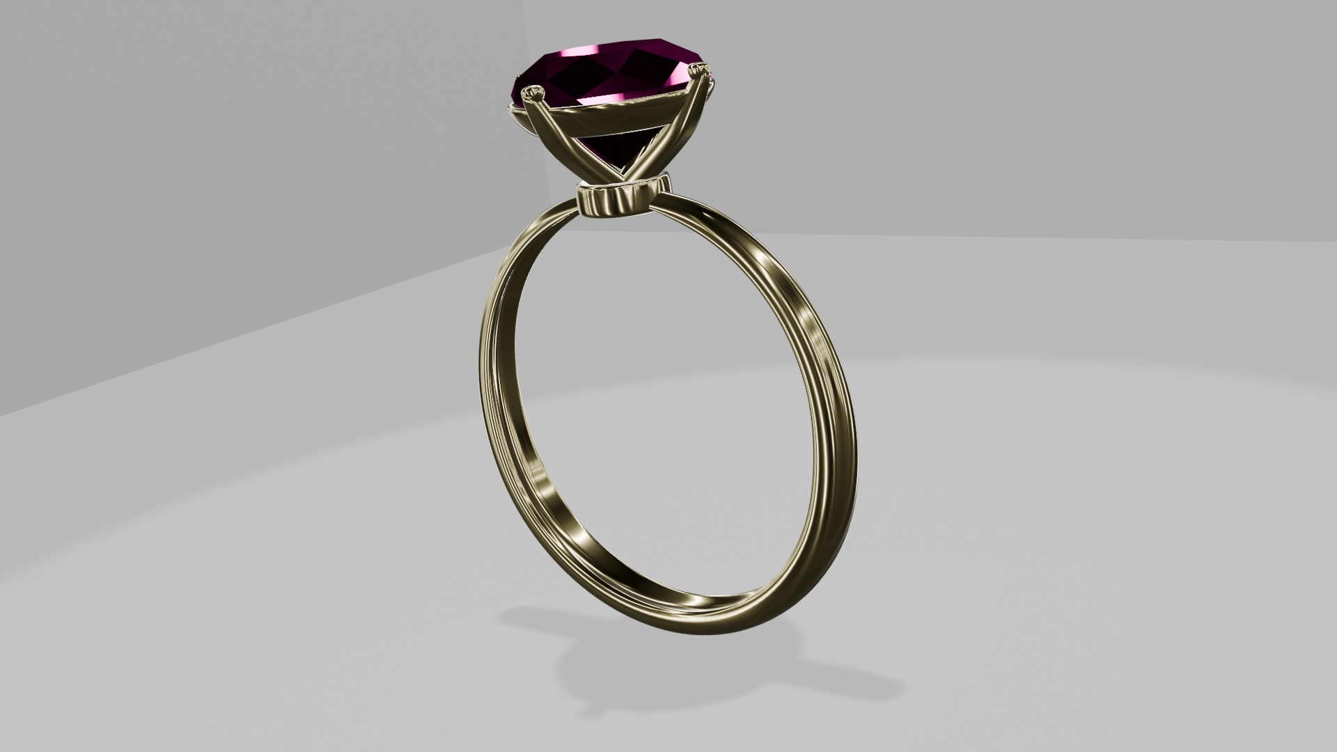2 diamend rings 3D Model Collection_12