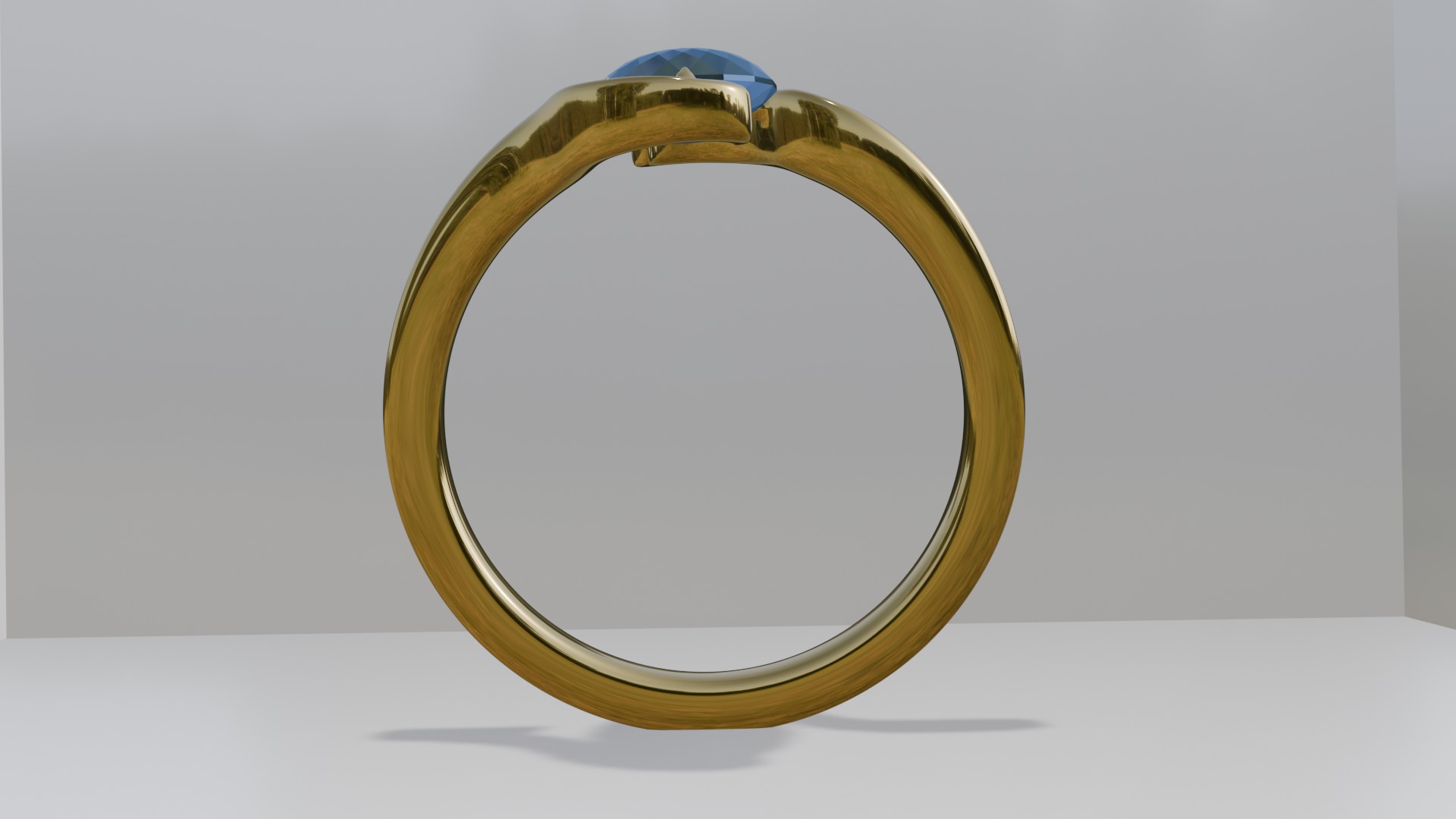 2 diamend rings 3D Model Collection_8
