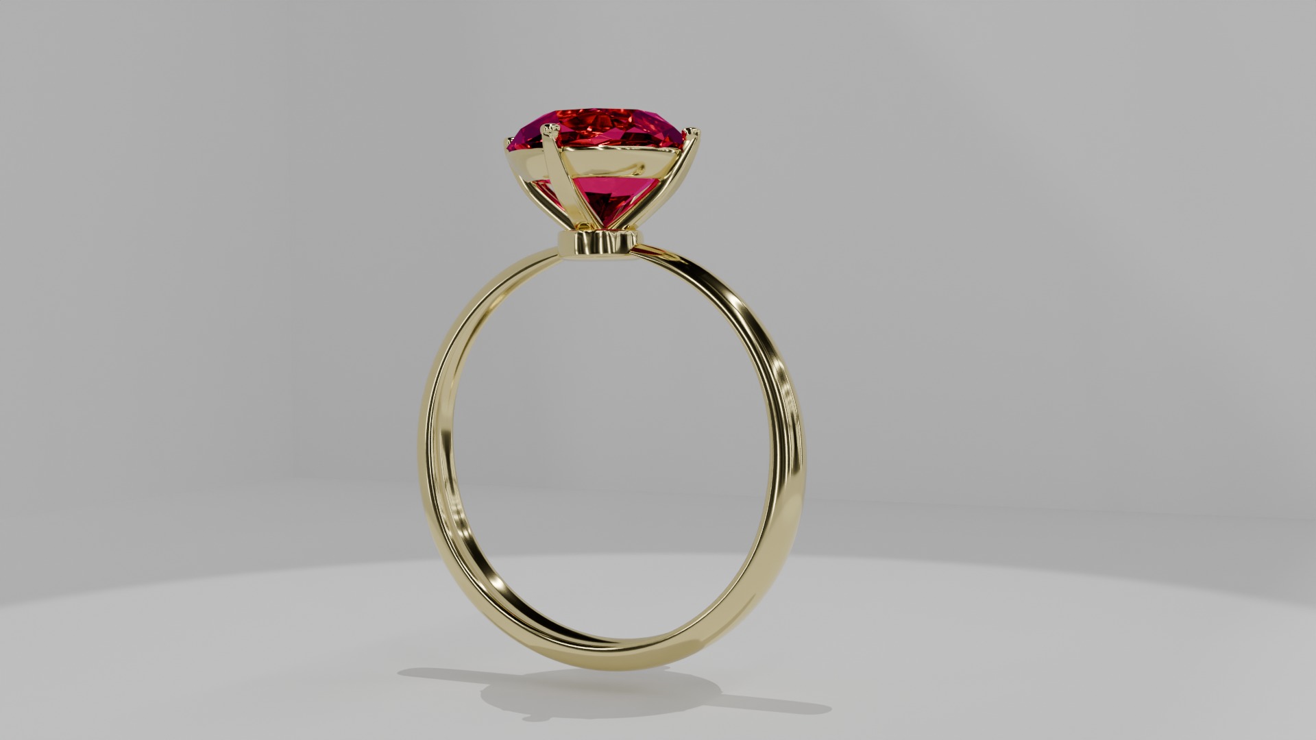 2 diamend rings 3D Model Collection_6
