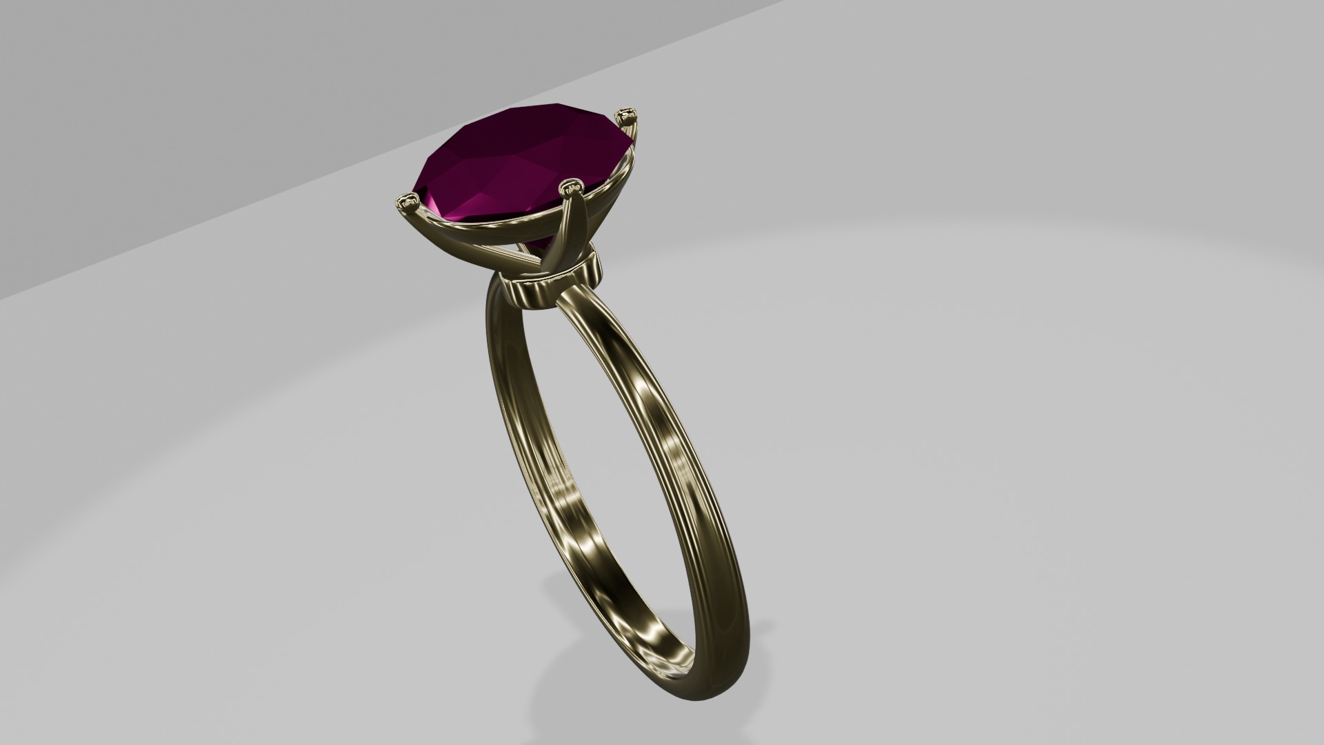 2 diamend rings 3D Model Collection_9