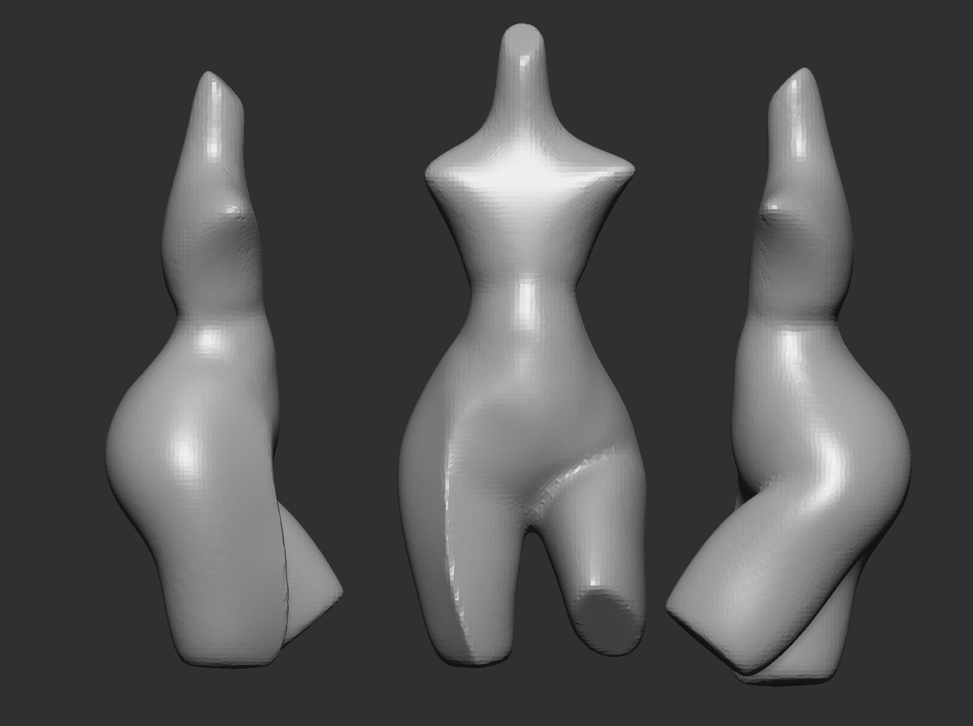 stone sculpture 3dmodel  3D print model_12