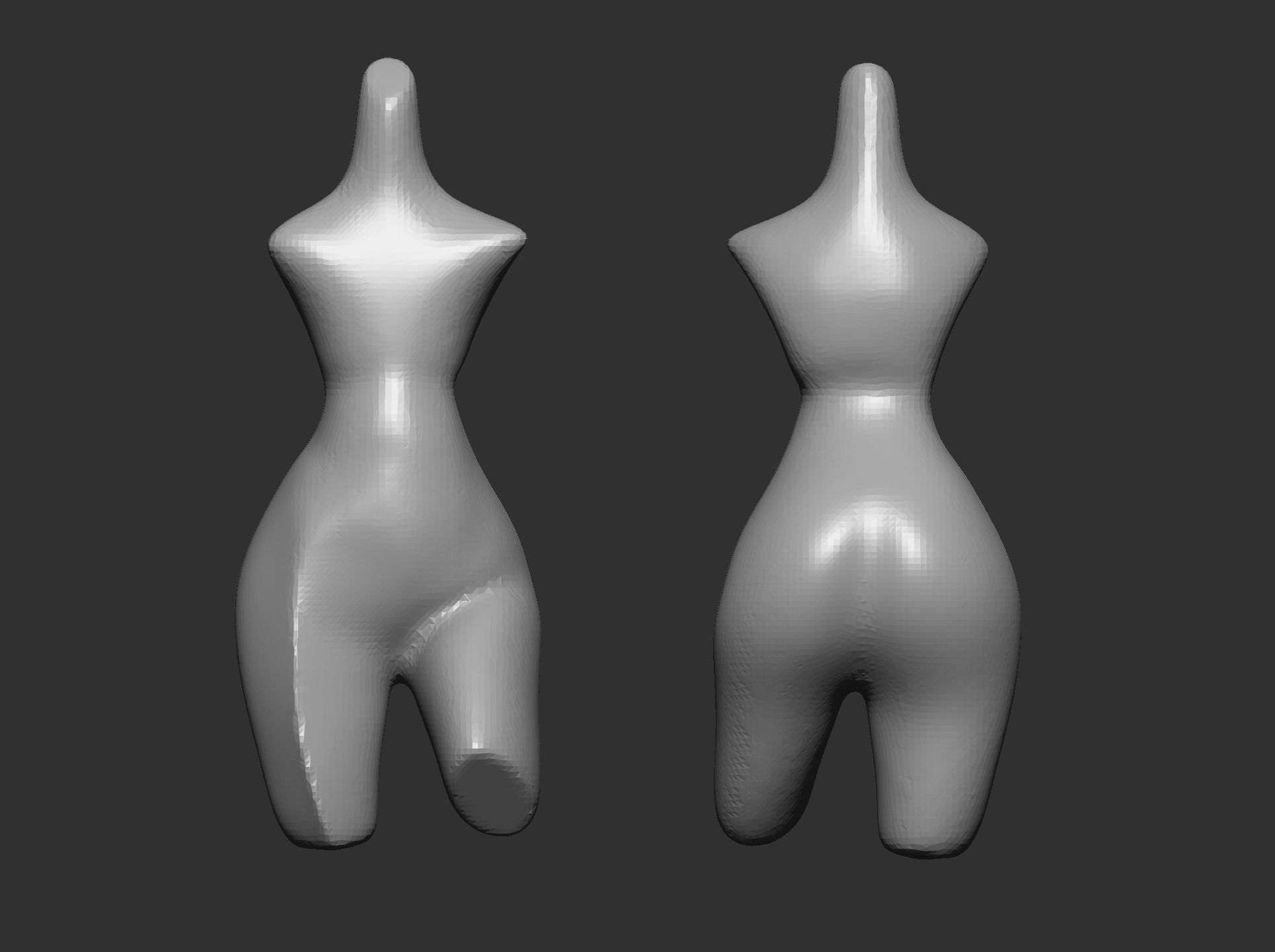 stone sculpture 3dmodel  3D print model_9