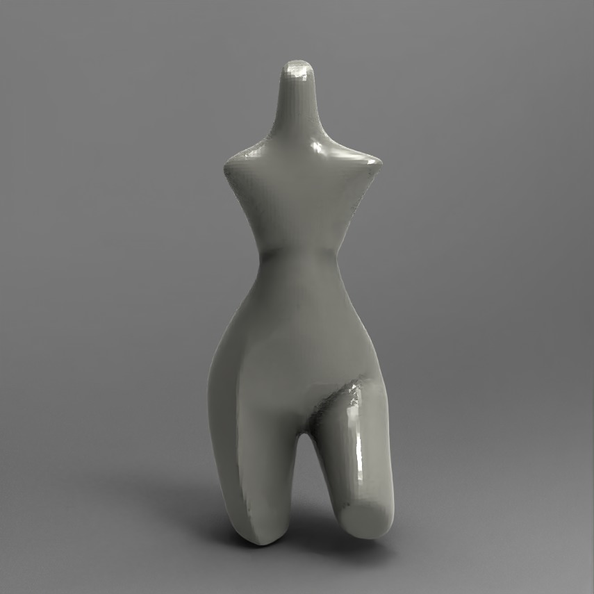 stone sculpture 3dmodel  3D print model_1