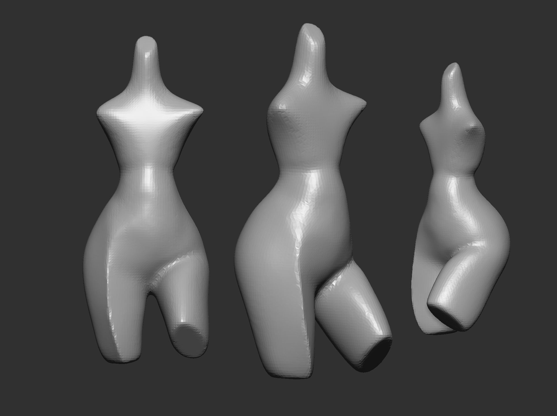 stone sculpture 3dmodel  3D print model_6