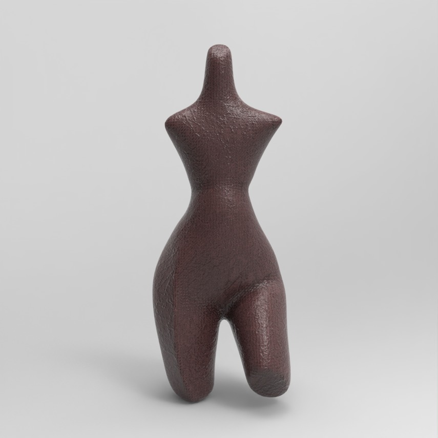 stone sculpture 3dmodel  3D print model_2