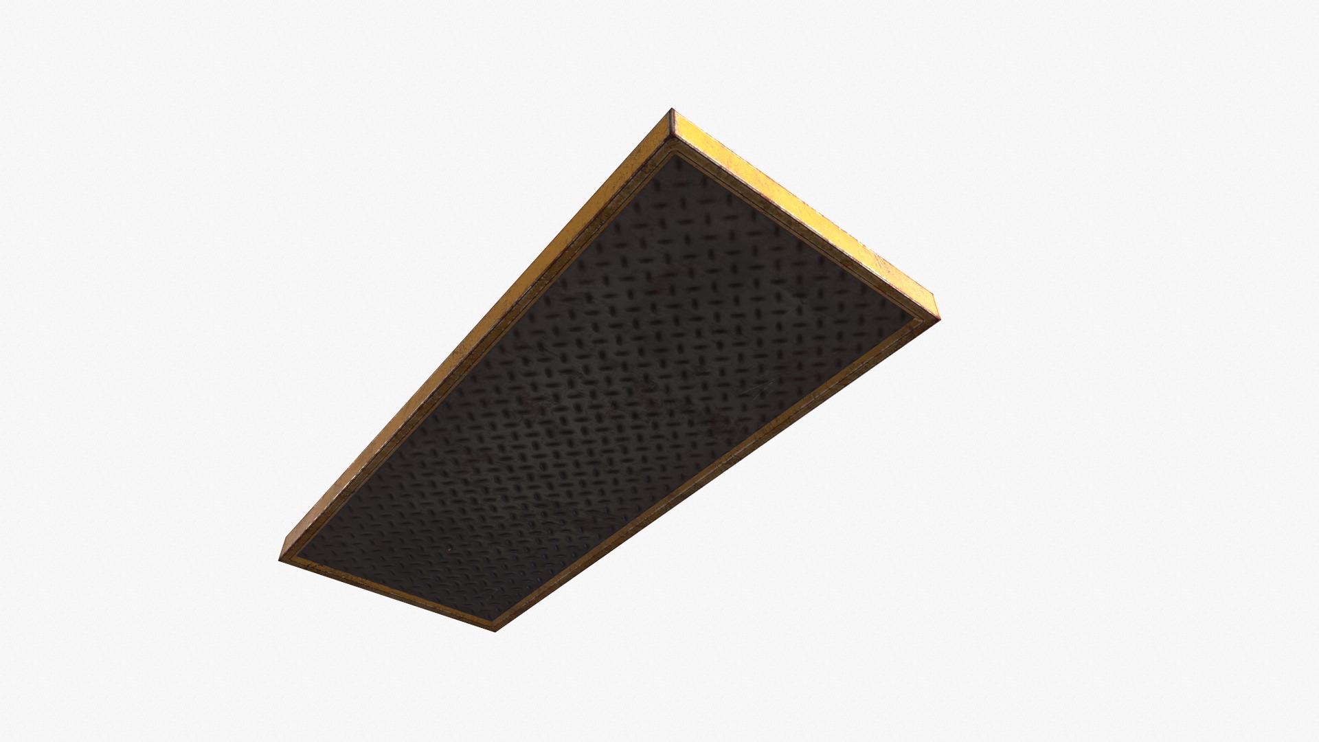 Spike Trap Low-poly 3D model_11