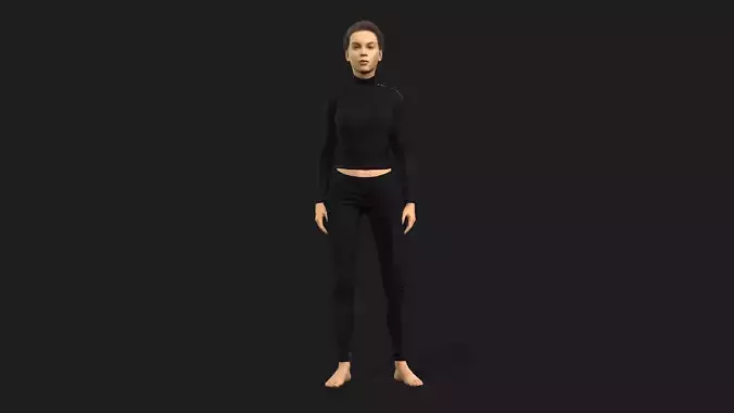 game and animation ready 3D Character