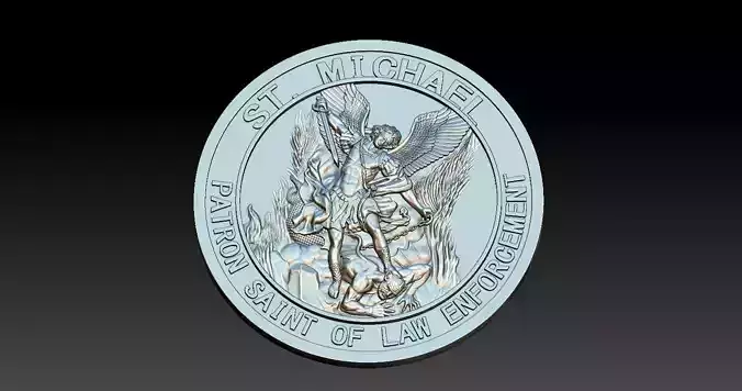 Saint Michael Archangel Medal 2