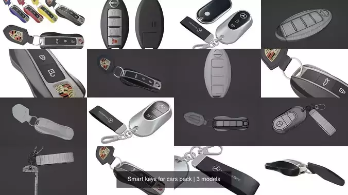 Smart keys for cars pack