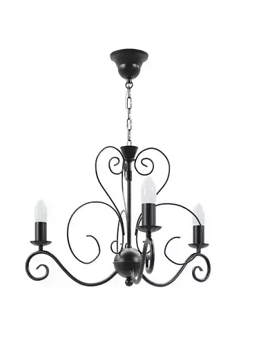Mauro 3xE14 classic chandelier