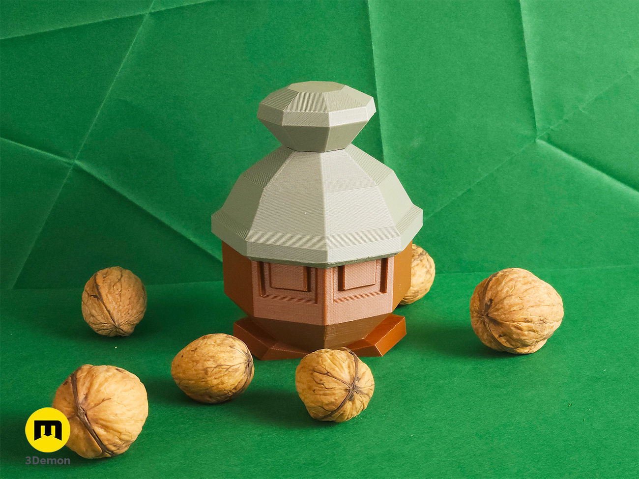 Seedot Nutcracker Low Poly 3D print model_2