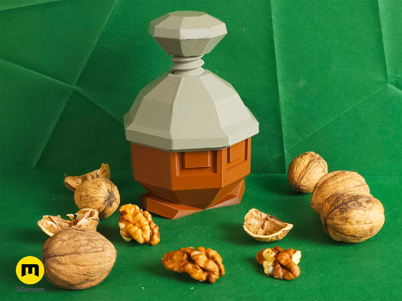 Seedot Nutcracker Low Poly 3D print model_5