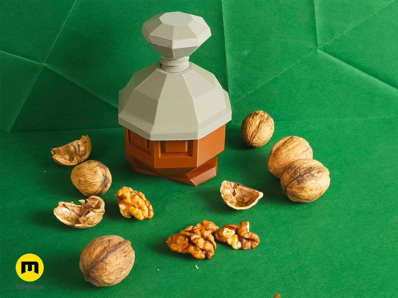 Seedot Nutcracker Low Poly 3D print model_4