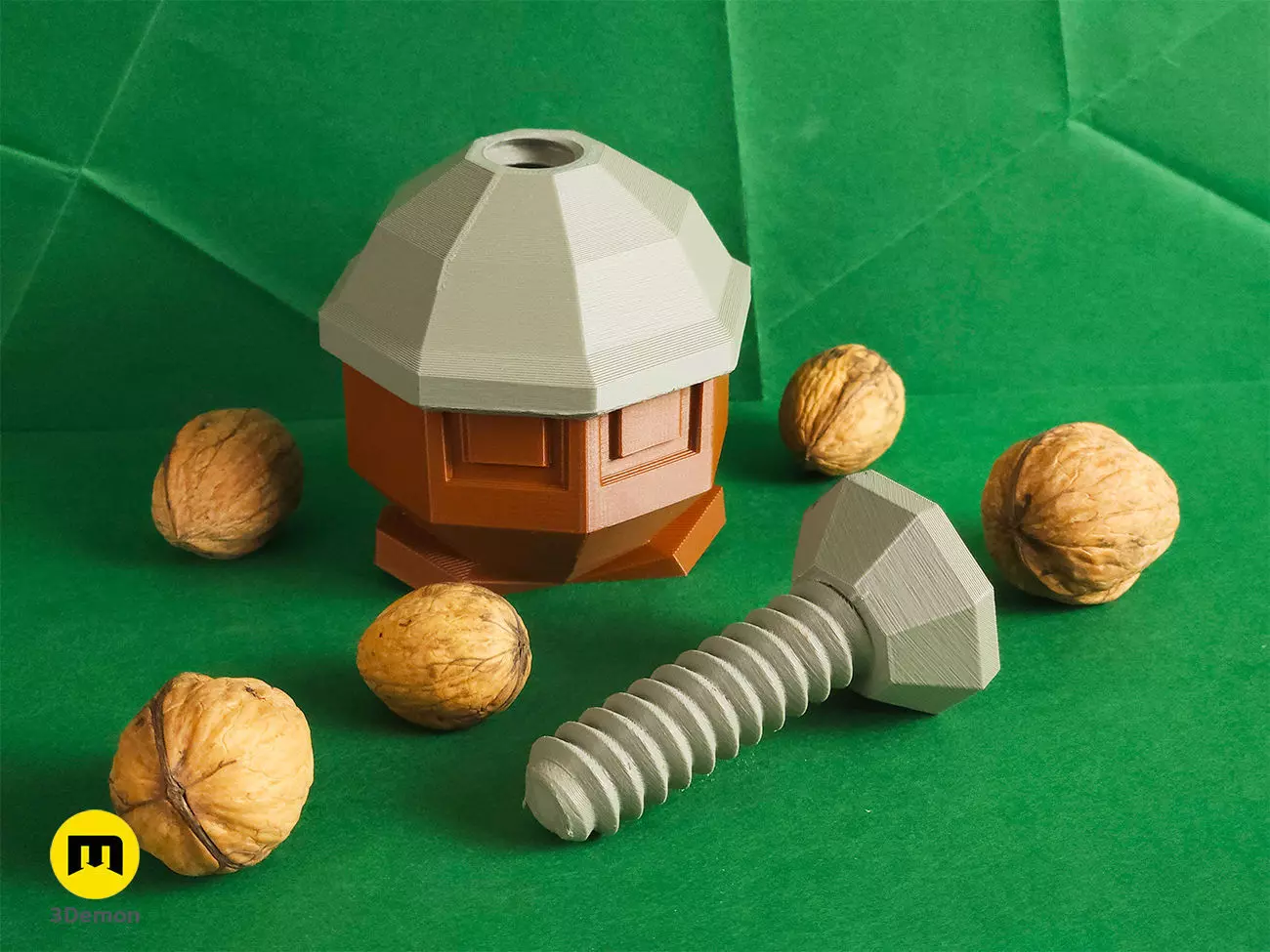 Seedot Nutcracker Low Poly 3D print model_0