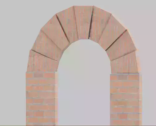 brick decor 3D model
