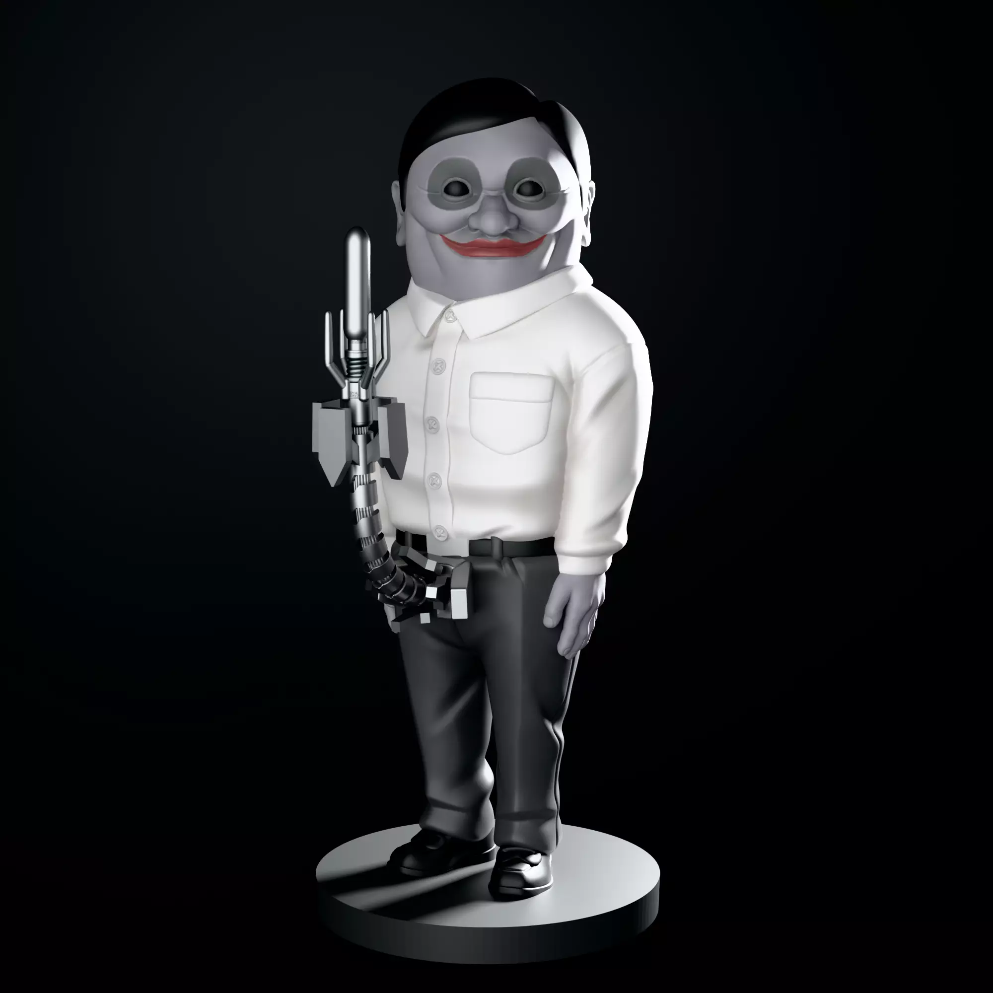 Serpo Alien - Figure from DanDaDan Anime 3D print model_0