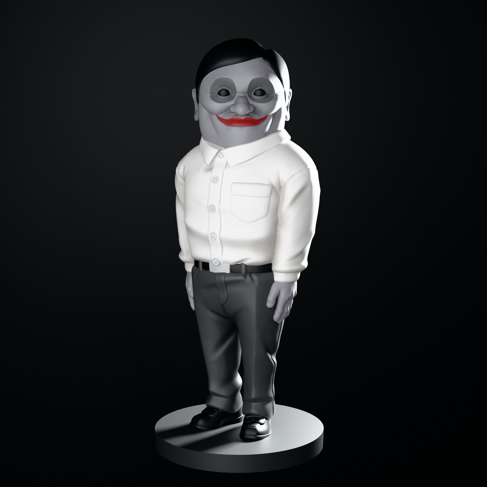 Serpo Alien - Figure from DanDaDan Anime 3D print model_1