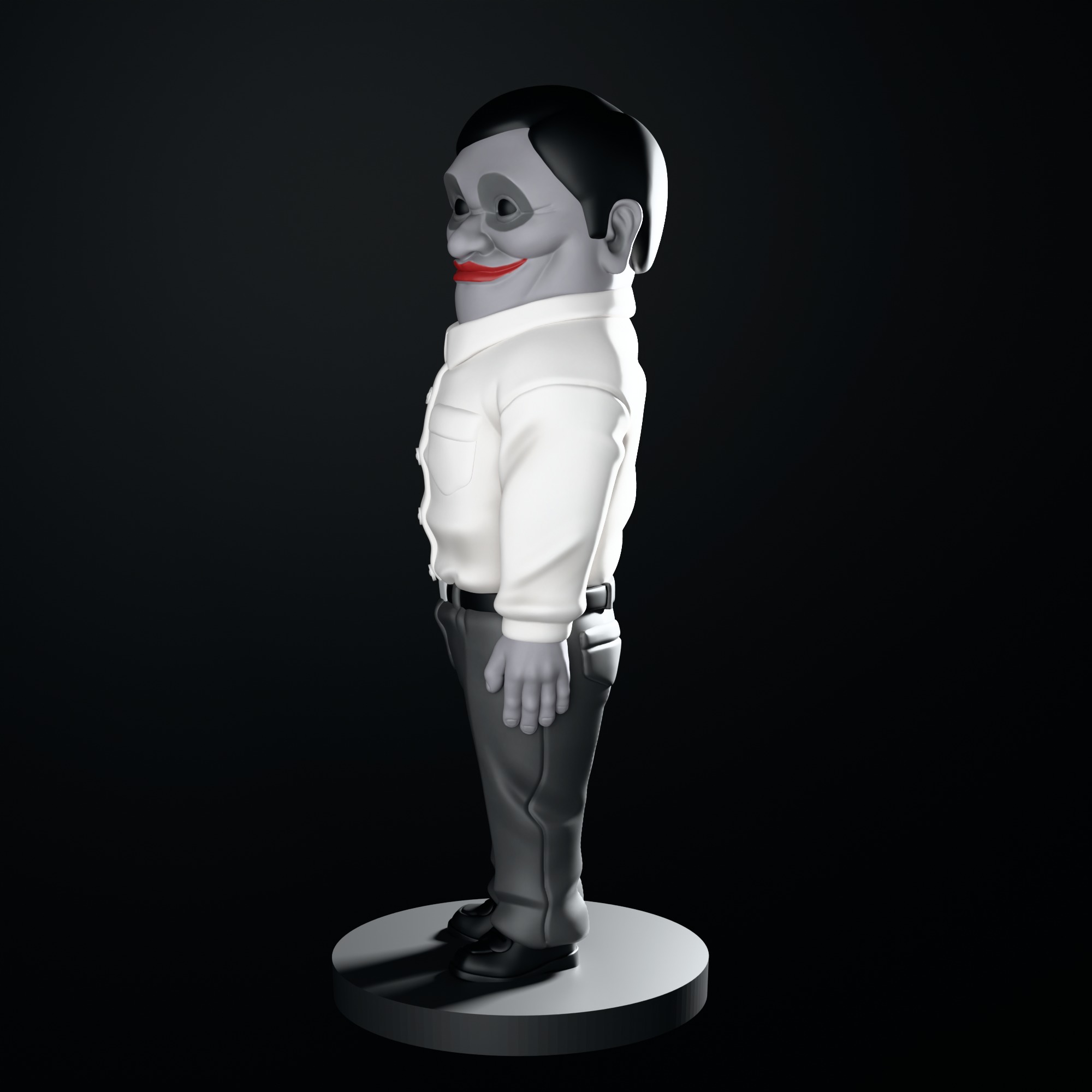 Serpo Alien - Figure from DanDaDan Anime 3D print model_3