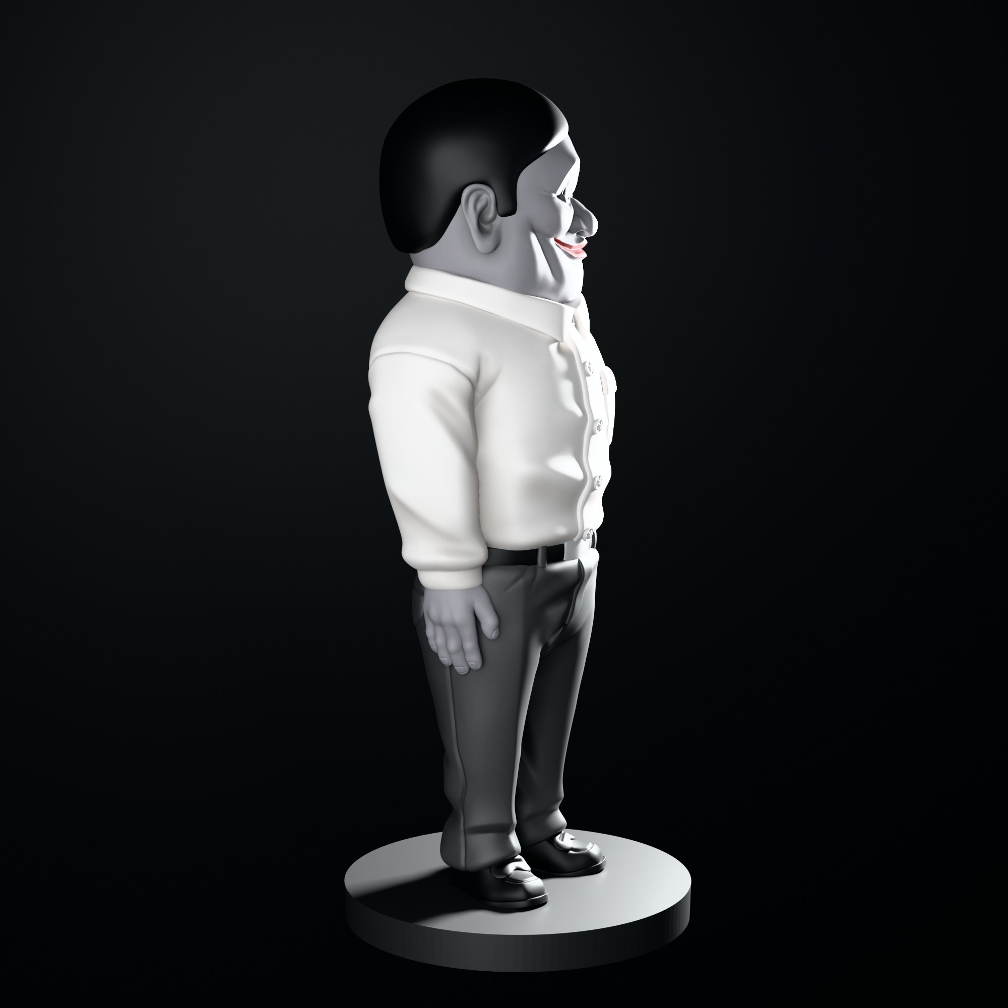 Serpo Alien - Figure from DanDaDan Anime 3D print model_6