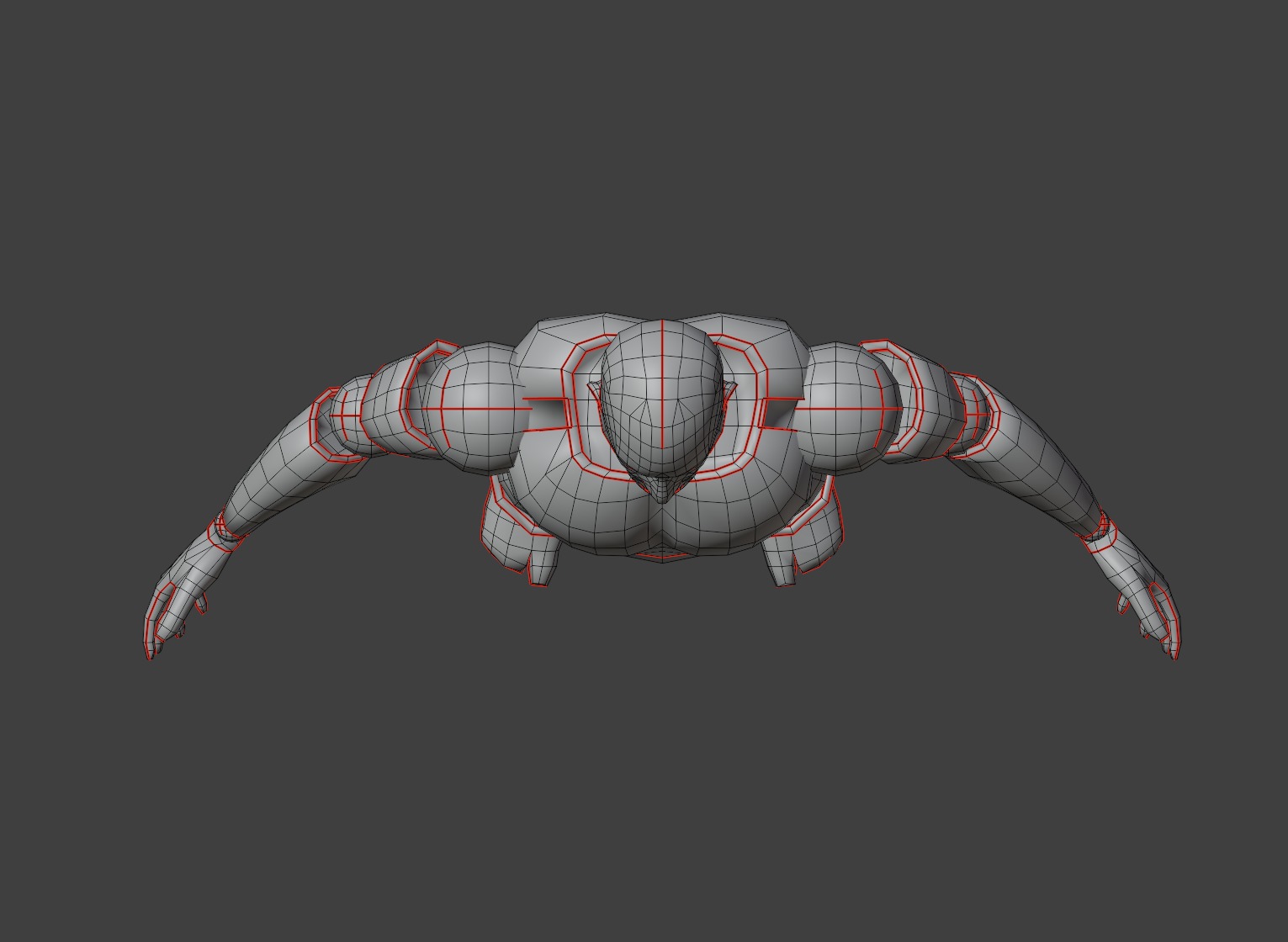 Android Low-poly 3D model_11