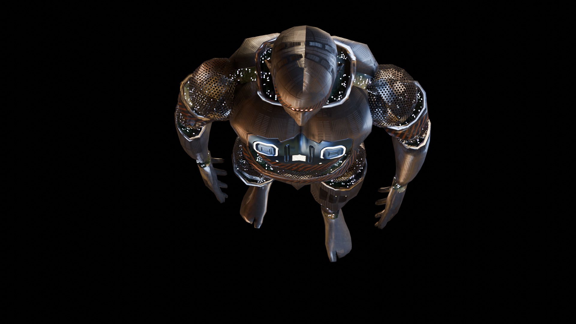 Android Low-poly 3D model_7