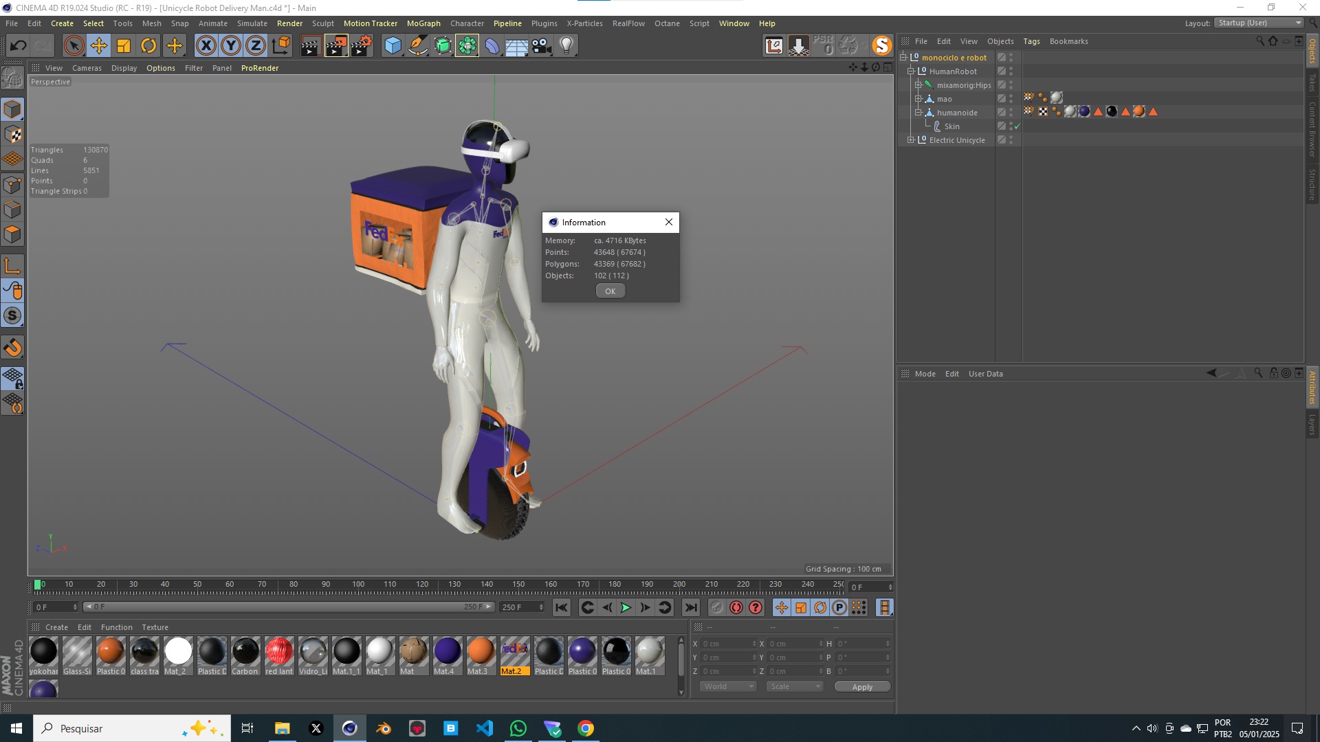 Express Robot 3D model_13