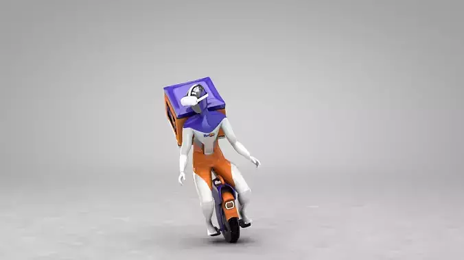 Express Robot 3D model