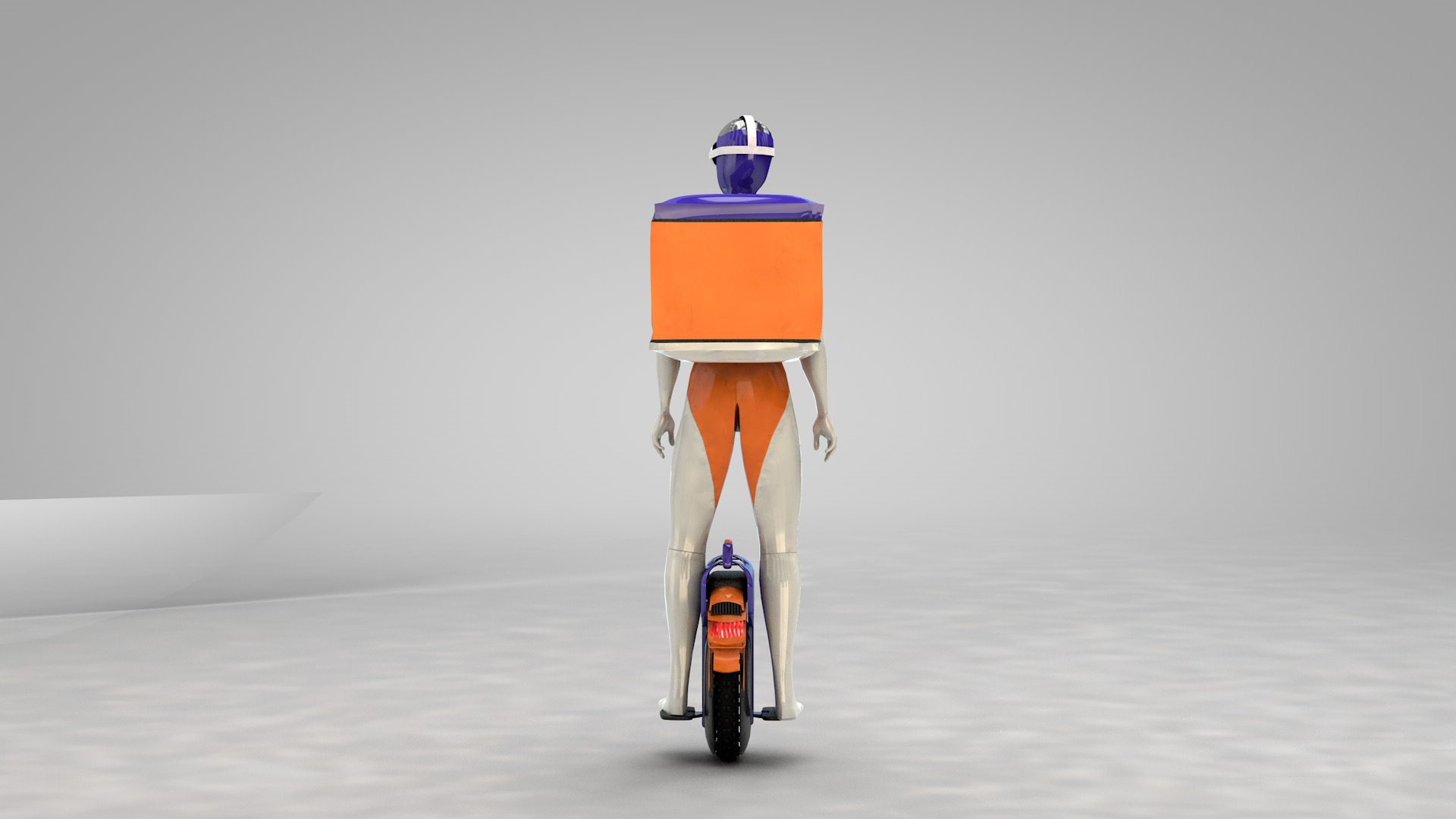 Express Robot 3D model_6