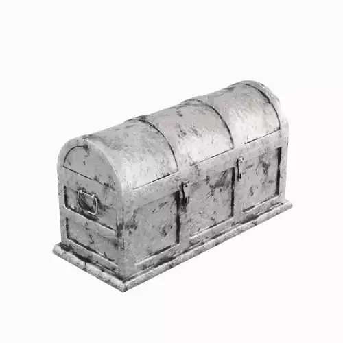 Metal Treasure Chest 01 