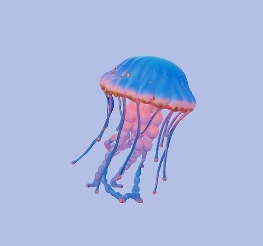 Jellyfish 3D model