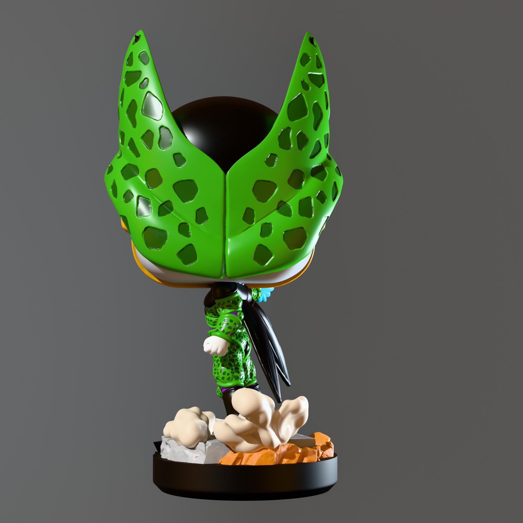 Perfect Cell - Funko Figure from Dragon Ball Z Anime 3D print model_2