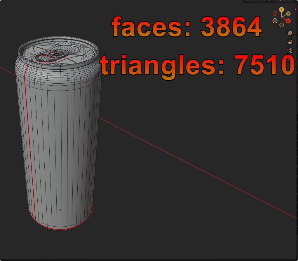 Energy Drink and soda can pack collection game ready Low-poly 3D model_7
