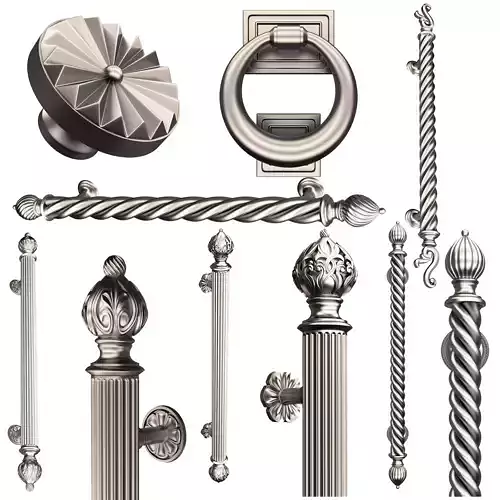 Classic Door Handle Chrome Collection