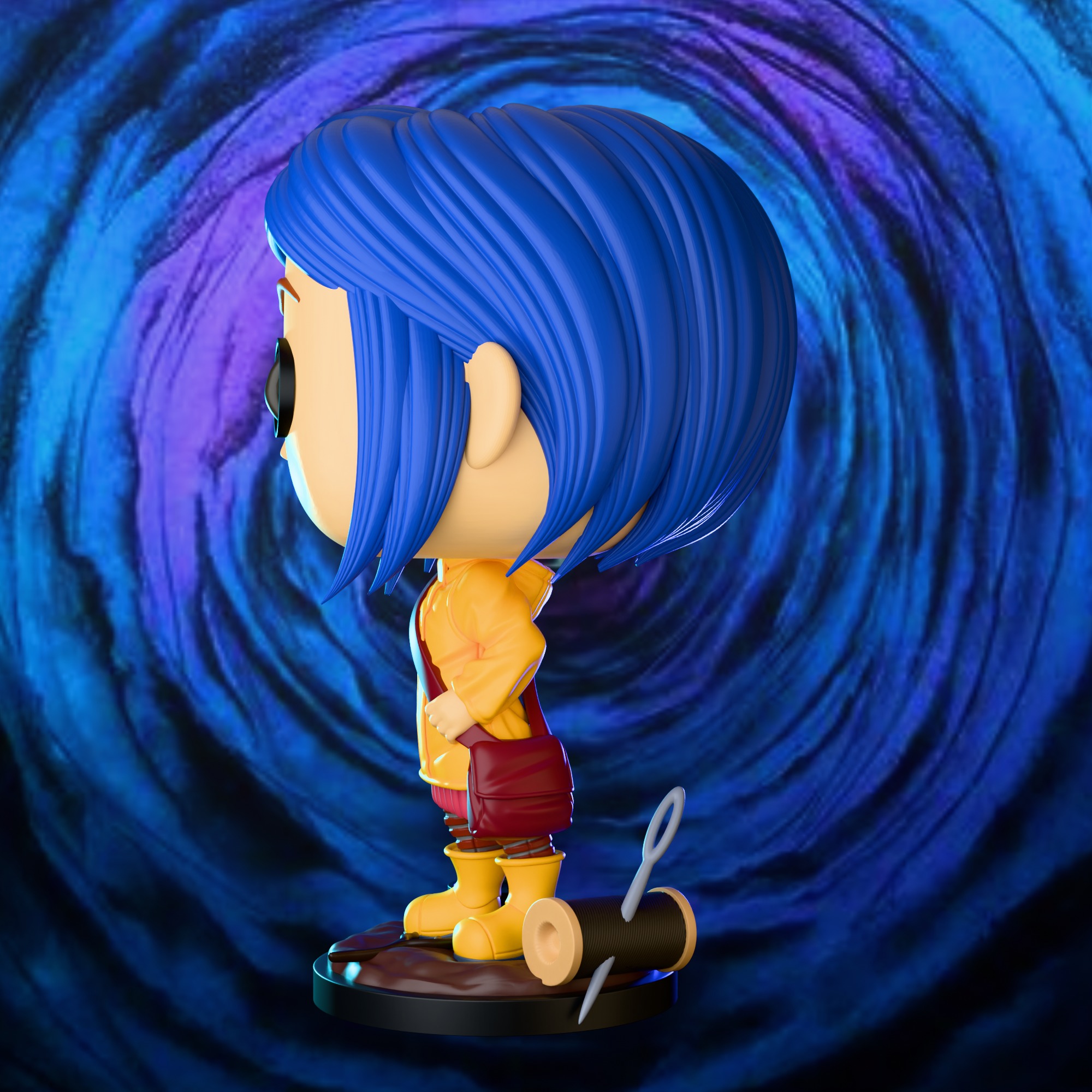 Coraline - Funko Figure from  Coraline Film 3D print model_1