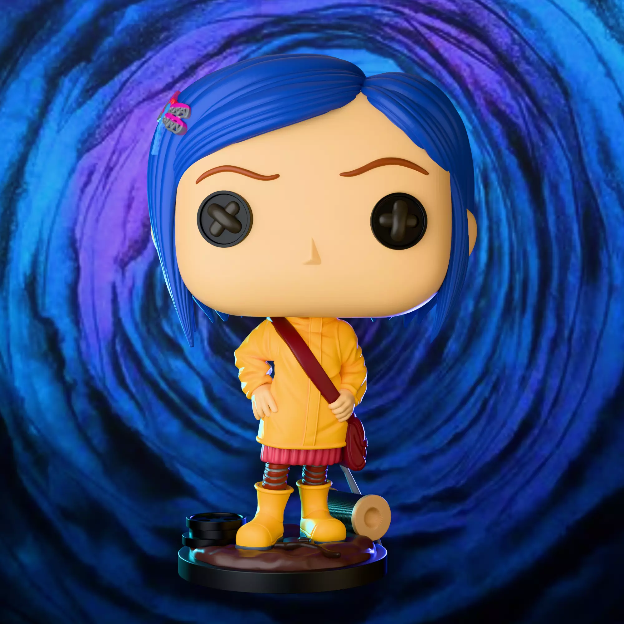 Coraline - Funko Figure from  Coraline Film 3D print model_0