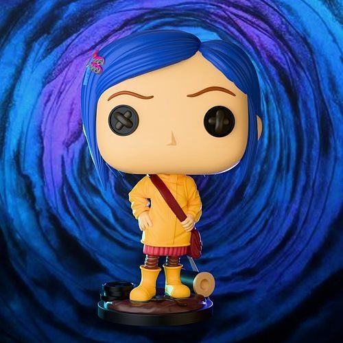 Coraline - Funko Figure from  Coraline Film 3D print model